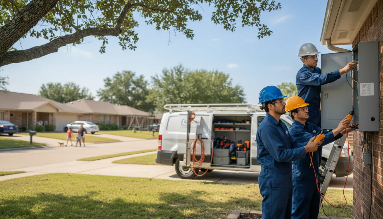 Certified electrician providing emergency electrical services in Winter, WI